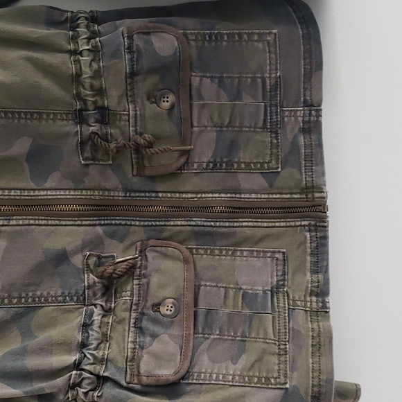 Express Camo Drawstring Utility Jacket XS - Picture 4 of 7